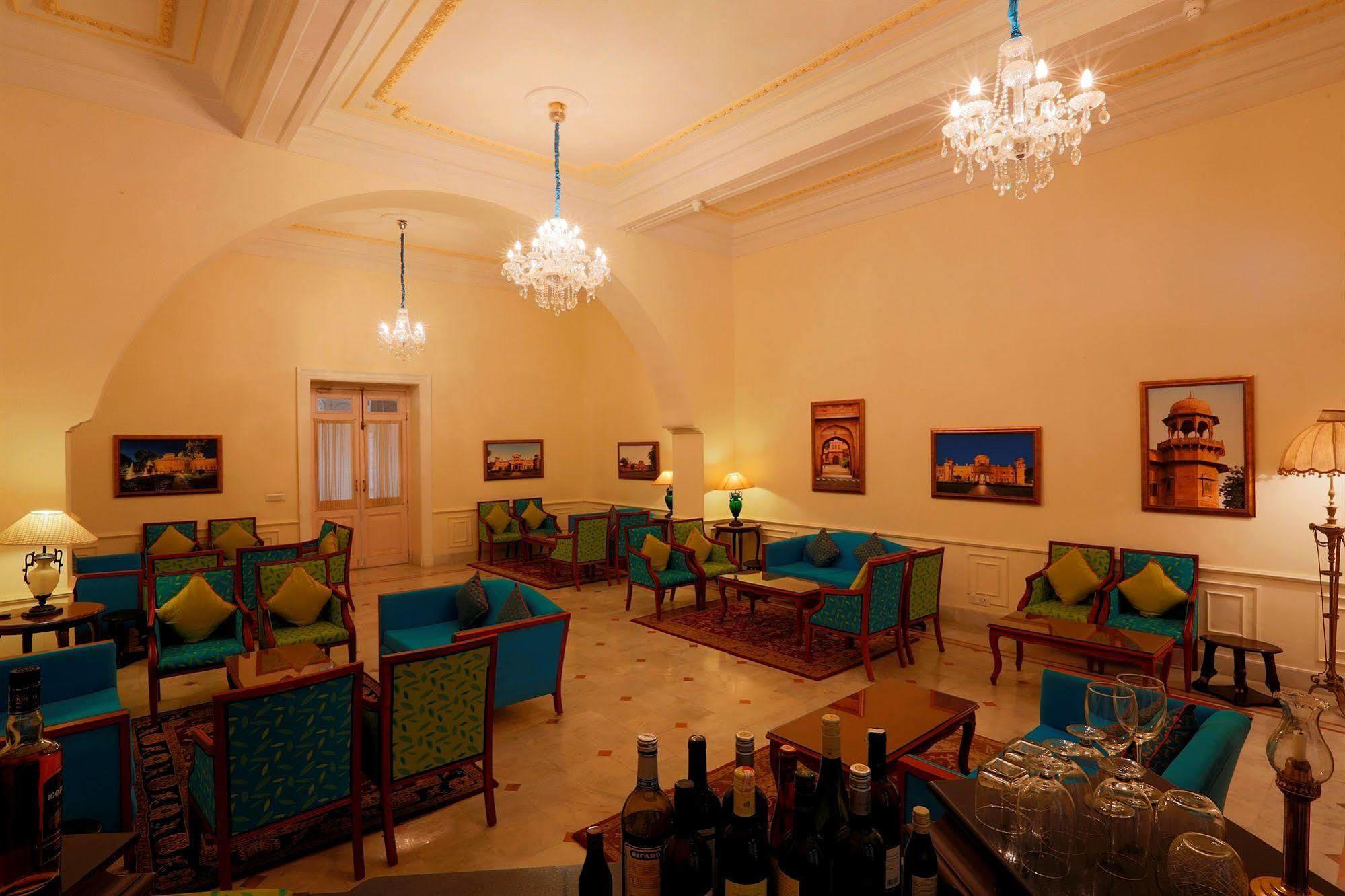 The Lallgarh Palace A Heritage Hotel 비카네르 외부 사진