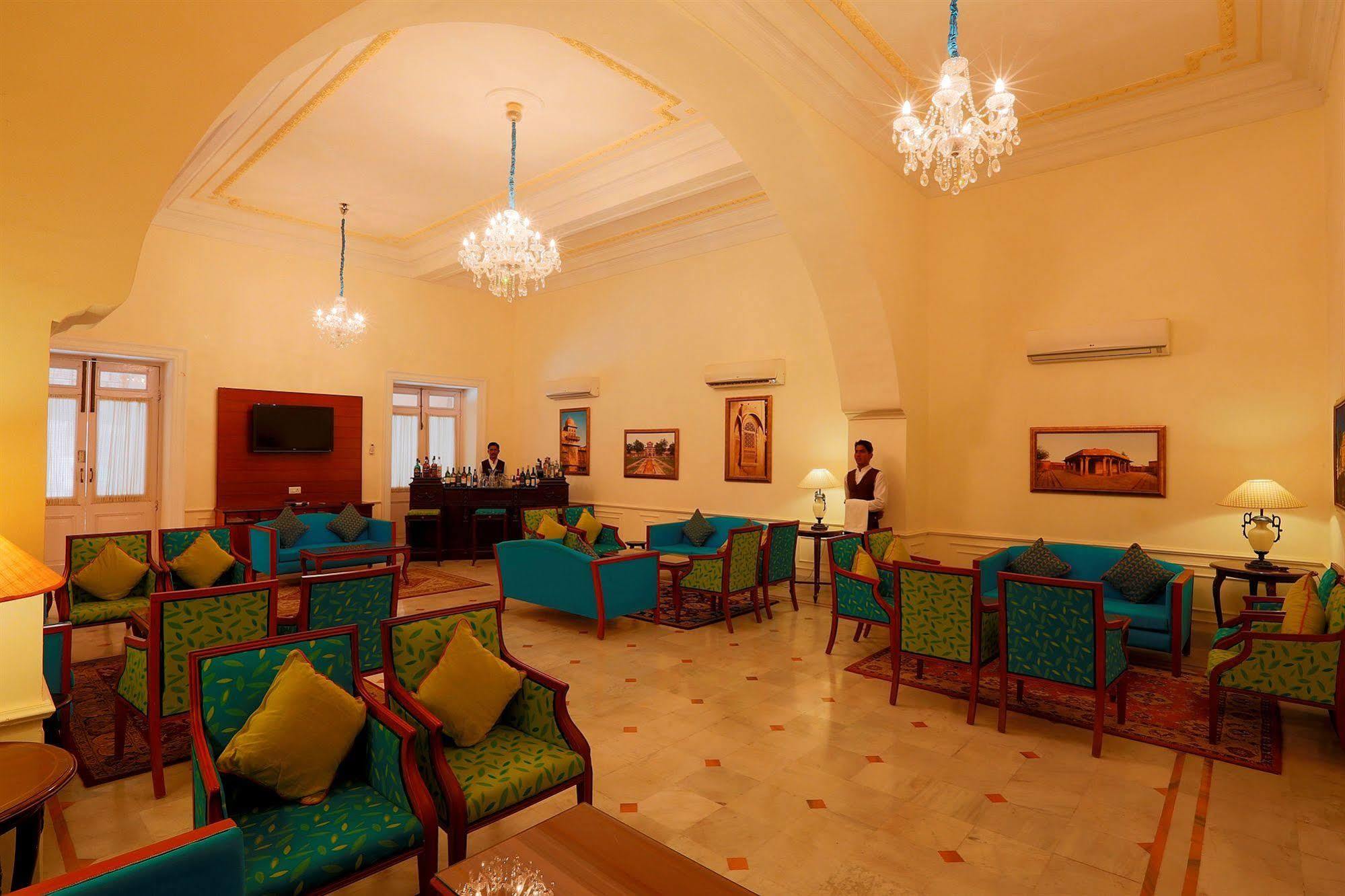 The Lallgarh Palace A Heritage Hotel 비카네르 외부 사진